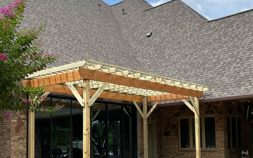 Custom Pergolas by Gerfer Homes – Beauty, Shade, and Lasting Quality!